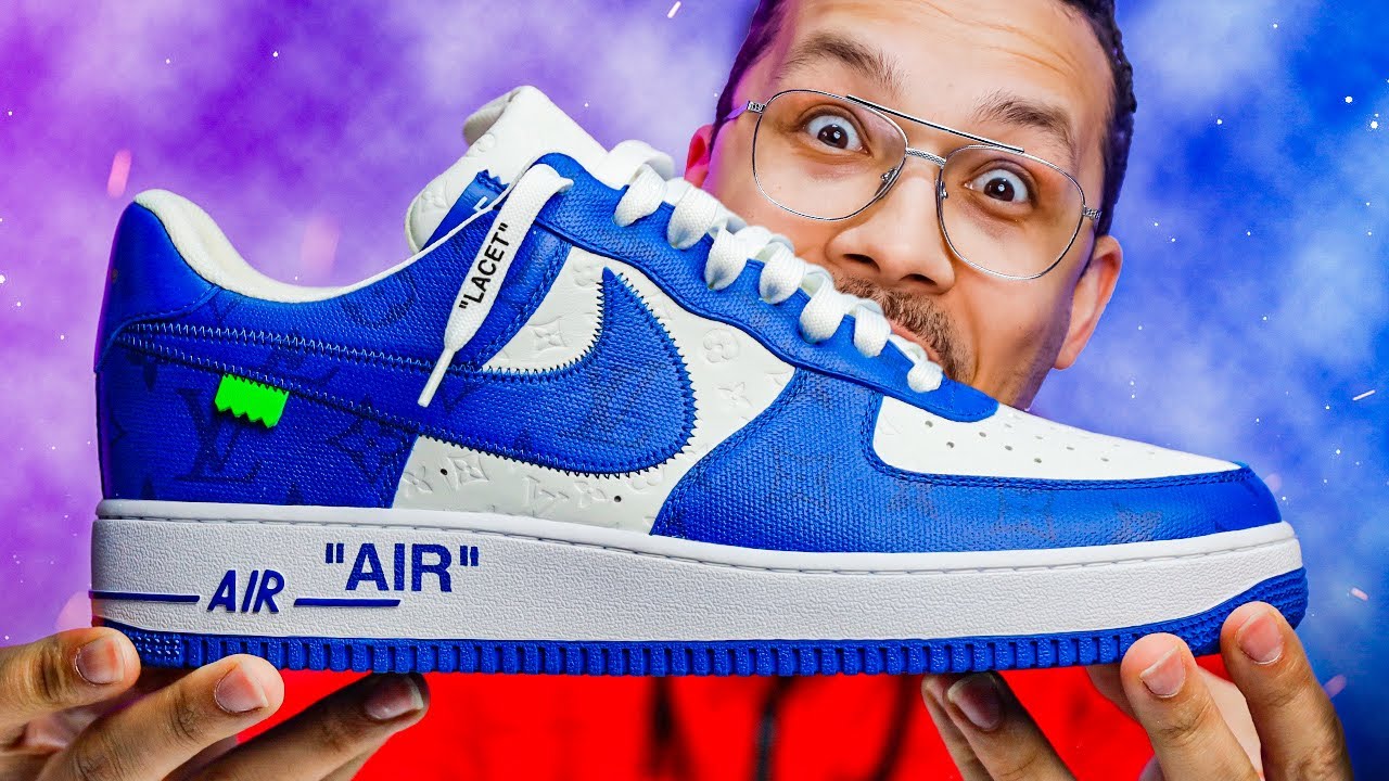 Blue Louis Vuitton Air Force 1, Are They Worth the Hype, Find Out Here Before You Spend Your Money.