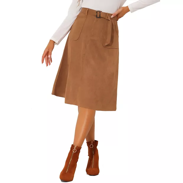 The best suede skirt midi for your body type: Find your perfect match