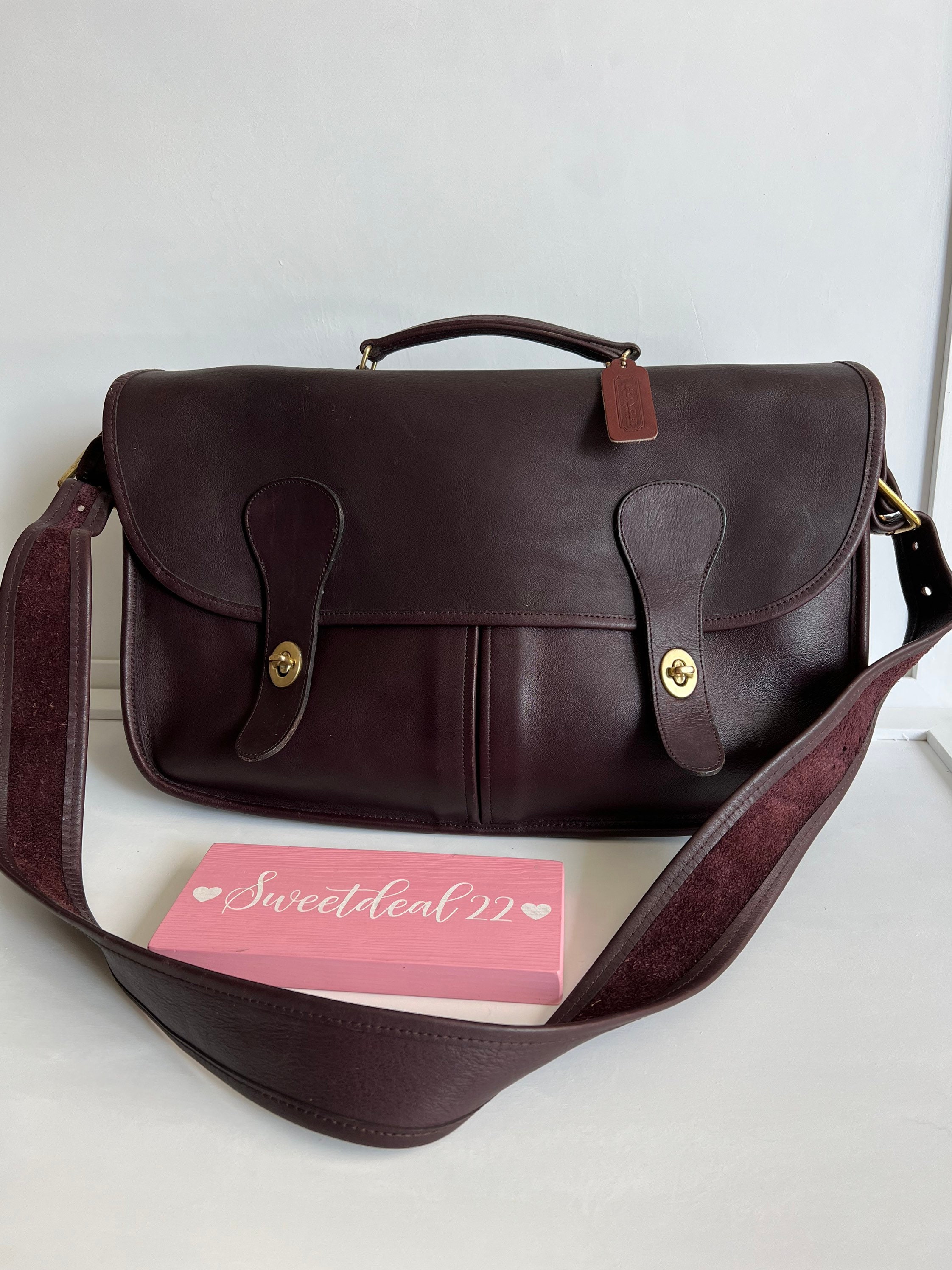 Vintage Coach Pre Creed Burgundy: A Collectors Guide & Investment Tips