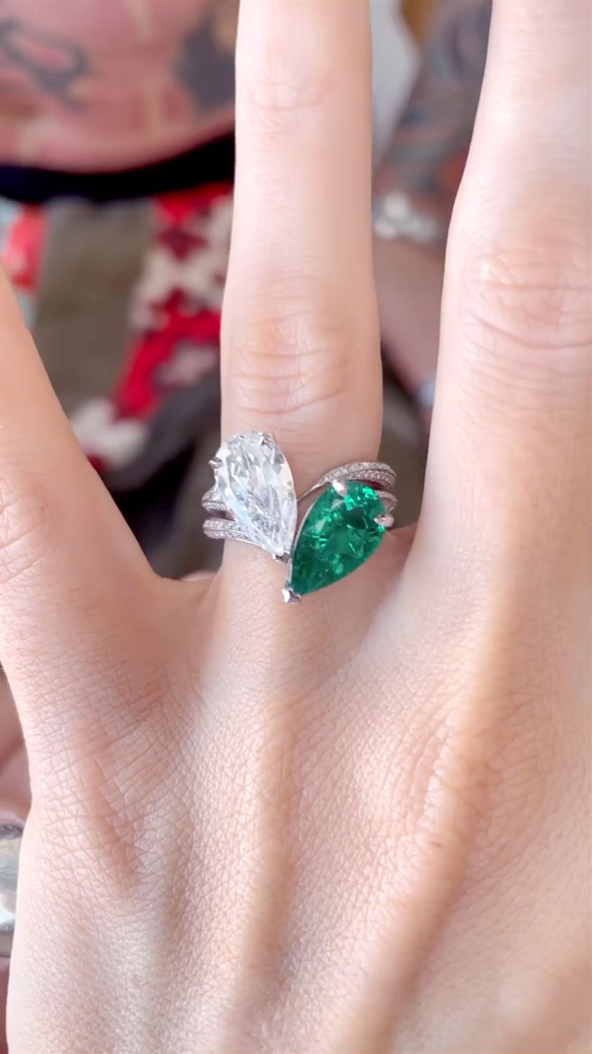 Megan Foxs Ring: All About Machine Gun Kellys Design! (Get the Details on the Style)