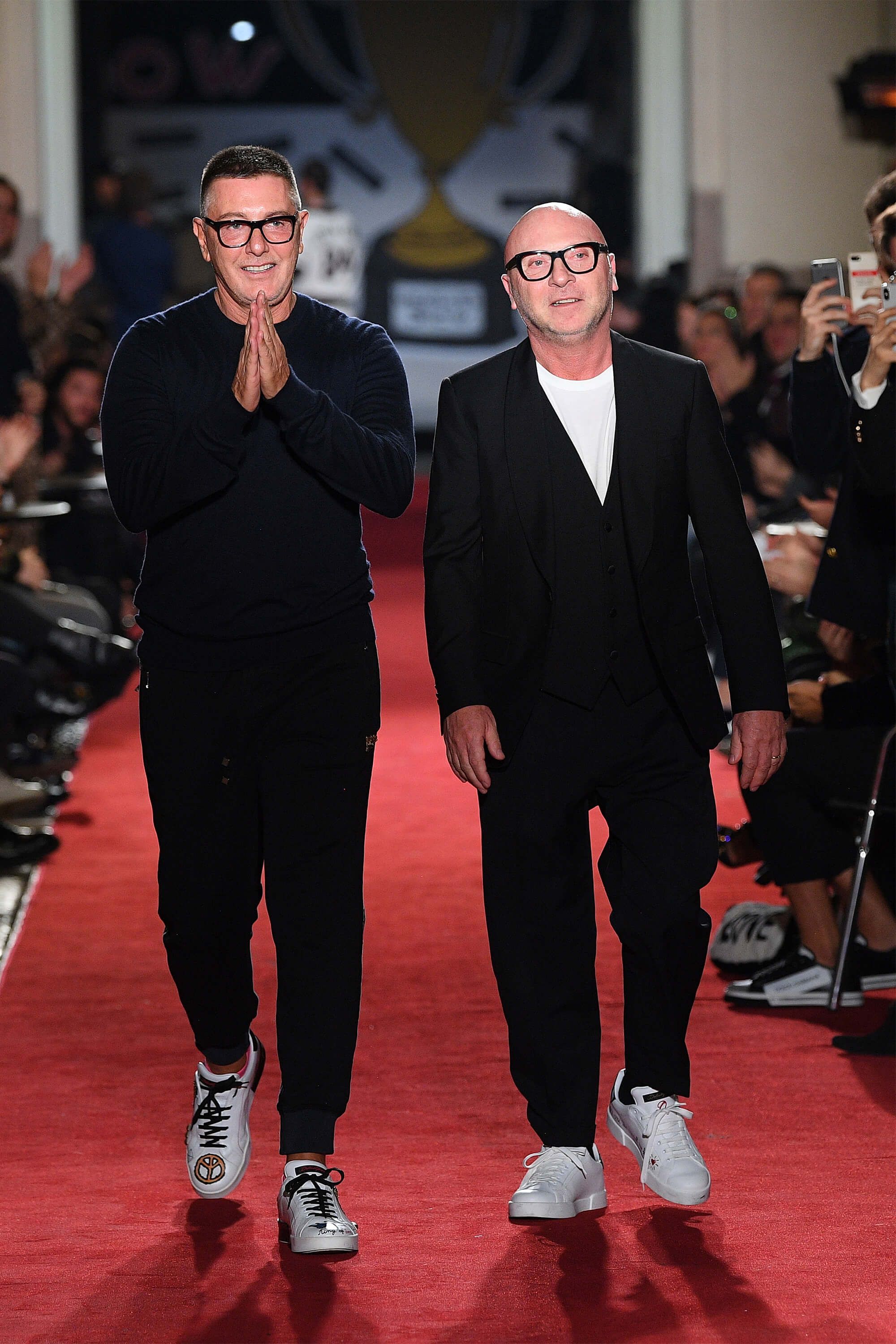 Who is the actual designer of Dolce and Gabbana? It is really two people, learn about Domenico Dolce and Stefano Gabbana now.