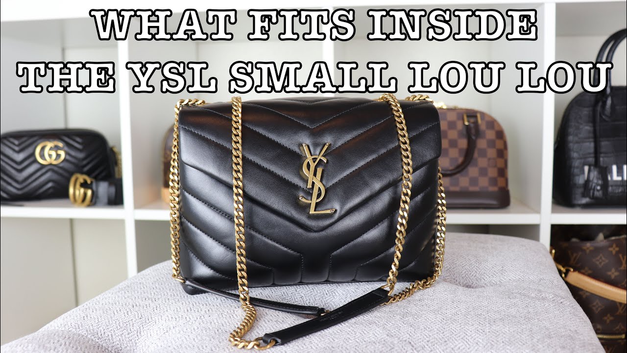 What really fits inside the ysl small loulou? A practical guide for you.