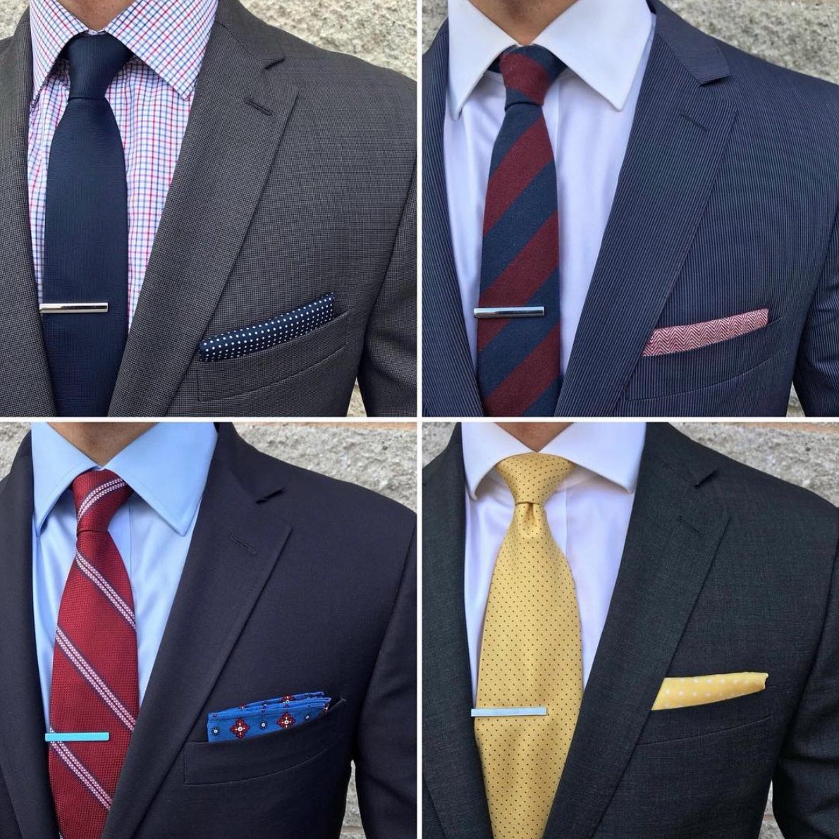 How to match your suit and necktie? Look great easily!