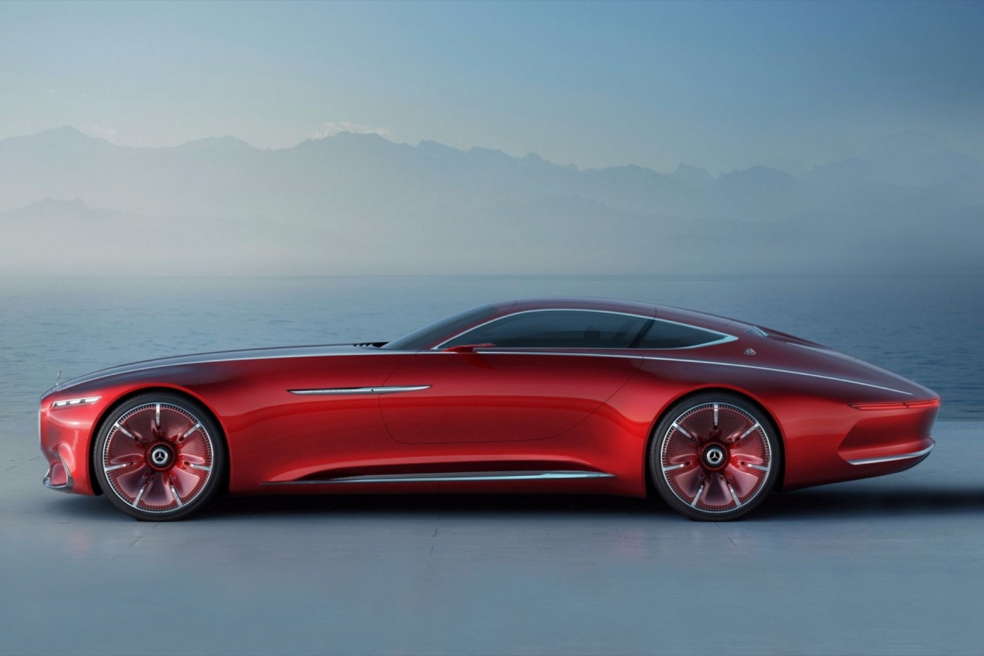 Check the Mercedes-Maybach Vision 6 Design (Electric Concept Car)