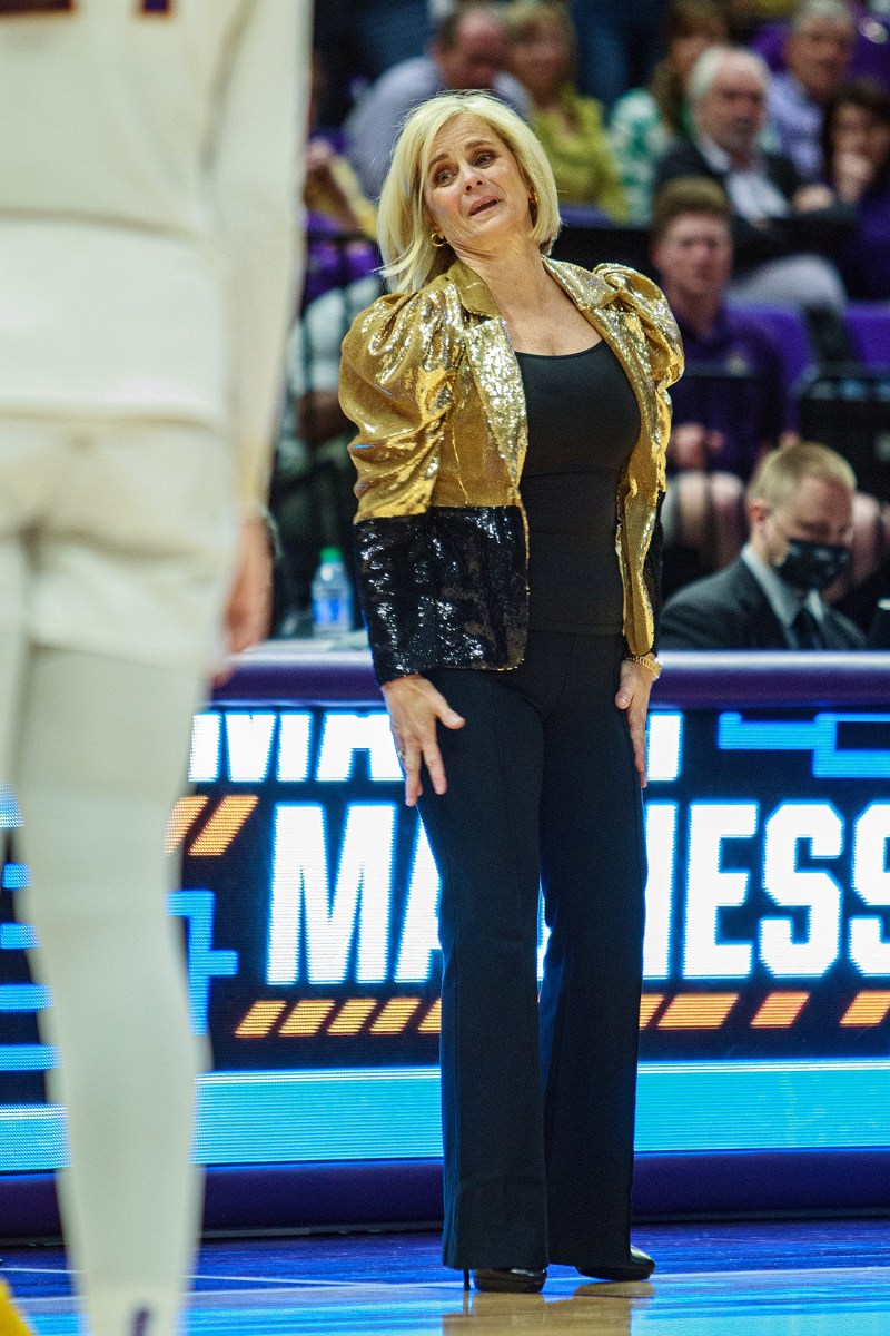 Kim Mulkey Pics: Her Most Memorable Sideline Moments.