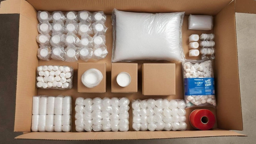 Why do people use white foams for packing fragile items? Understand its benefits for shipping protection.