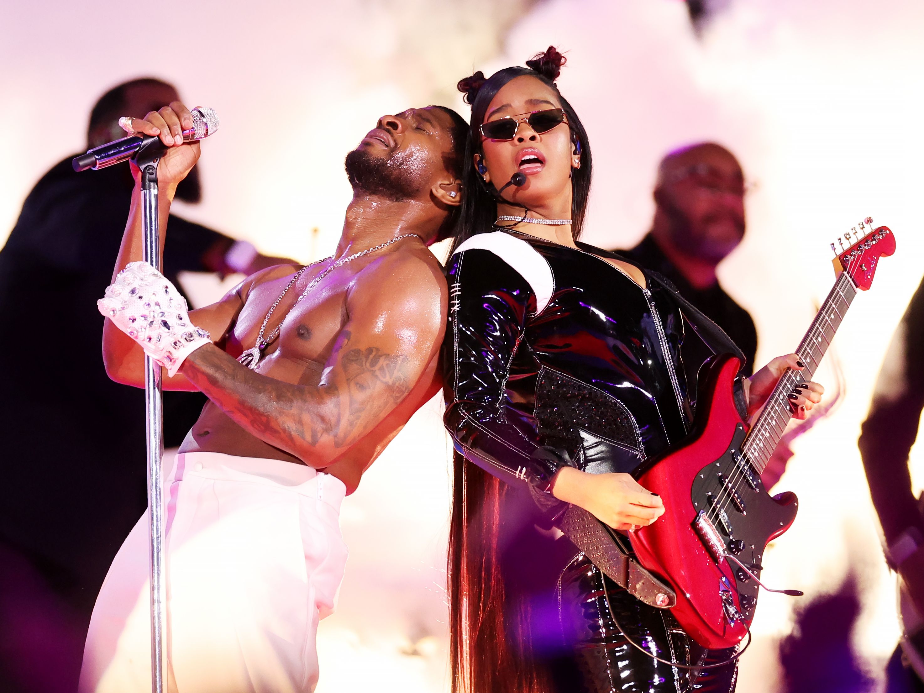 Who played guitar at super bowl over the years? Relive the greatest rockstar moments now.