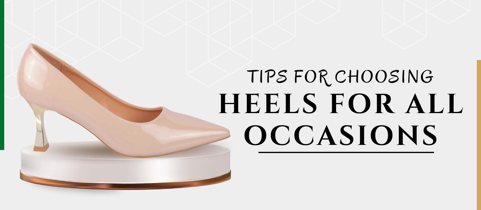Thinking of buying expensive high heel shoes? Read this simple guide before making a choice.