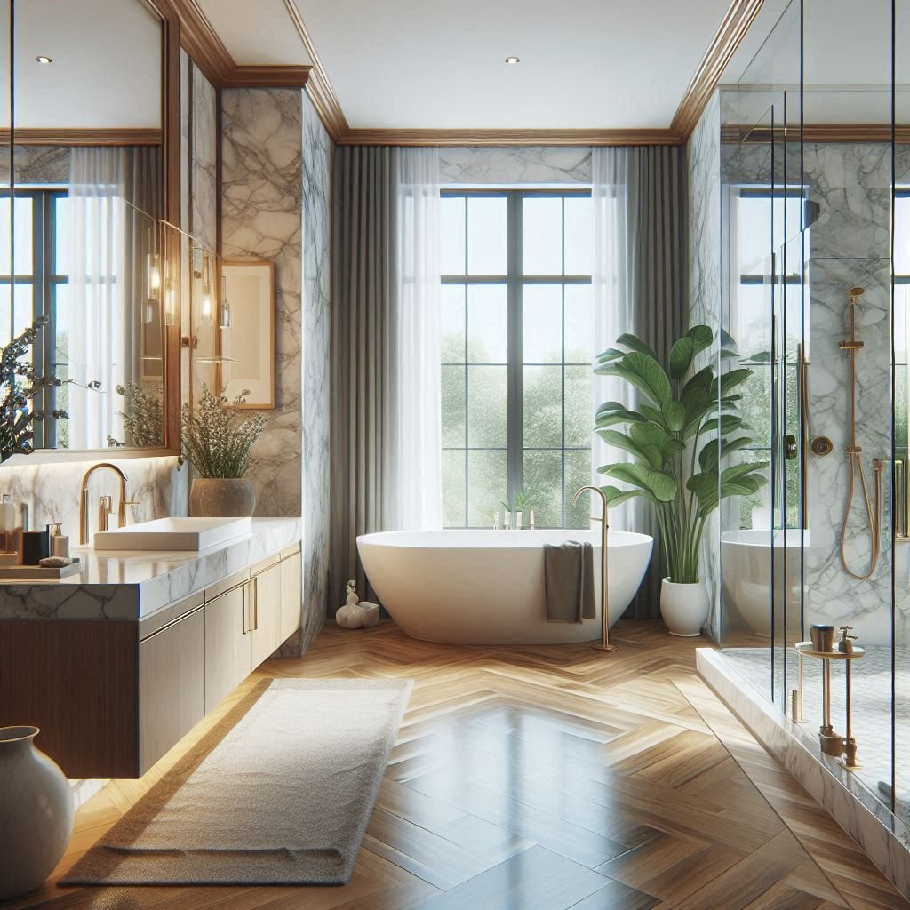 How to achieve stunning contemporary master bathroom designs? Follow these simple steps for a modern look.