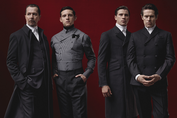 What defined the Prada Menswear Fall 2012 show? Look back at the sharp tailoring and bold actor lineup.