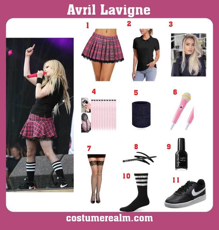 How to Dress Like Avril Lavigne? Follow these tips!
