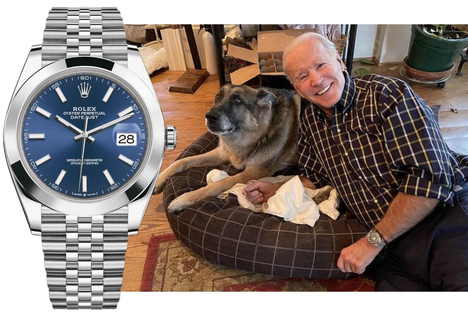 President Joe Bidens Rolex: His favorite watch revealed.