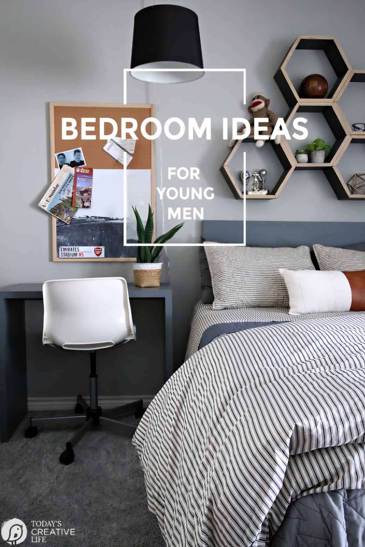 How to design a great young men bedroom? Get easy layout advice and tips today.