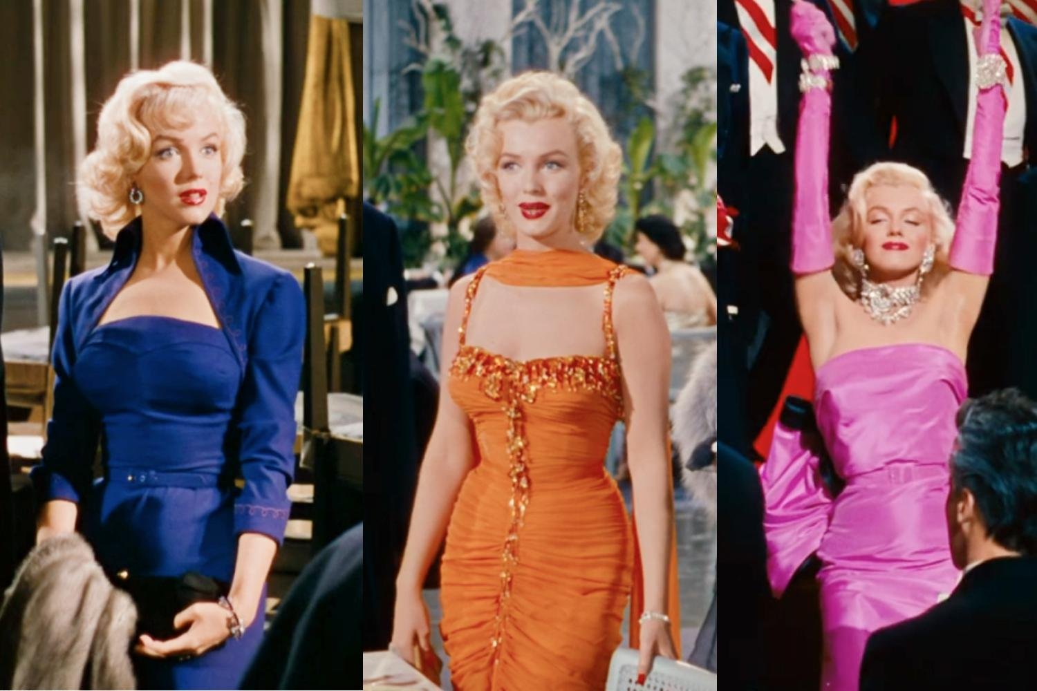 Thinking about wearing a red dress with blonde hair? See why this combo is a classic winner!