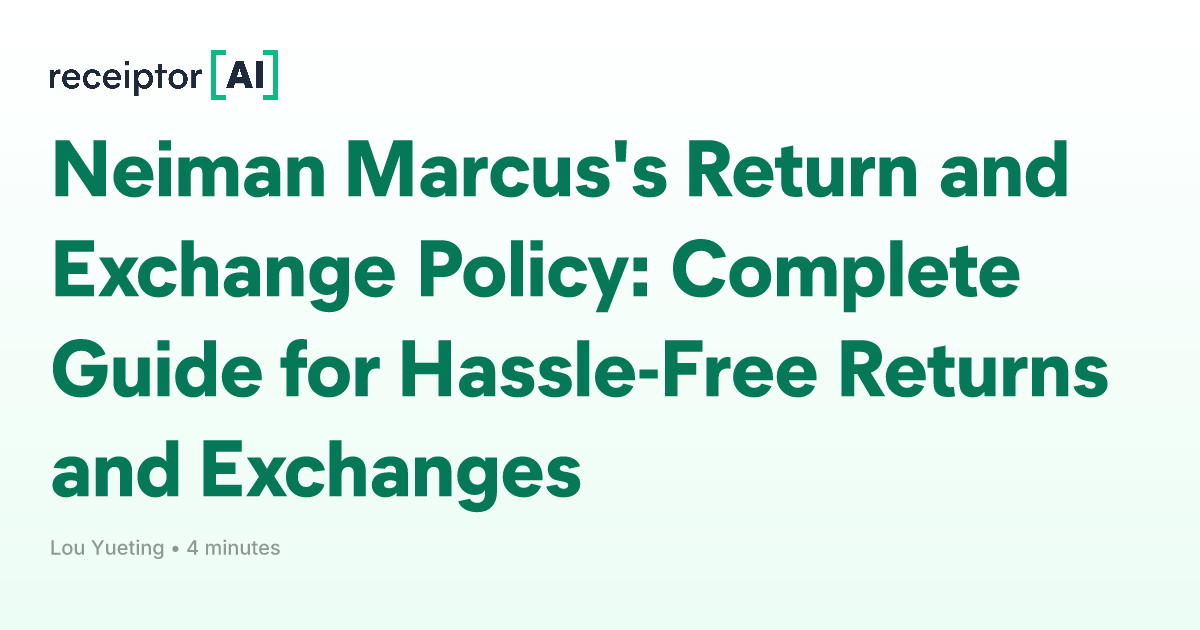 Neiman marcus exchange policy time limits explained: Find out exactly how long you have to make an exchange.