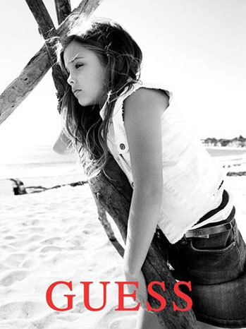 How old was Guess Dannielynn Birkhead model? Find out details about her special tribute campaign back then.