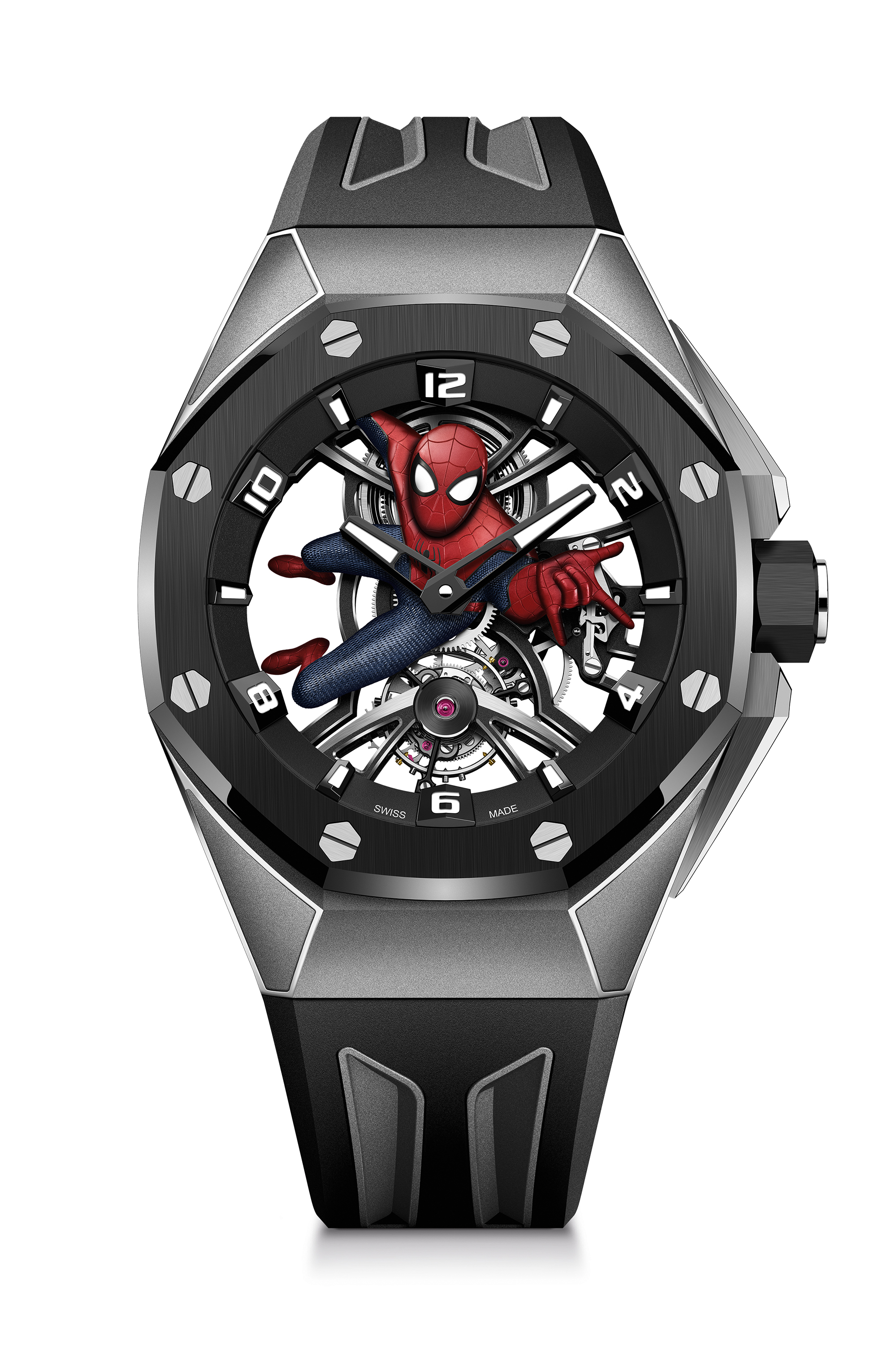 What makes the AP Spider-Man watch so cool? A deep dive into its unique design and special features.