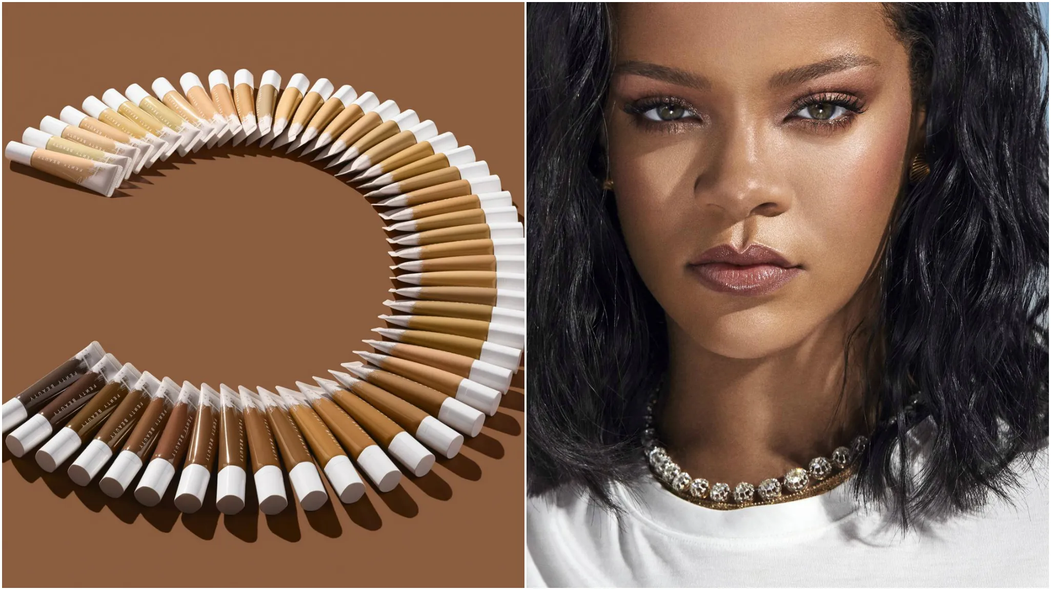 What problems did Rihanna face with Fenty Beauty and how did she overcome these big industry challenges?