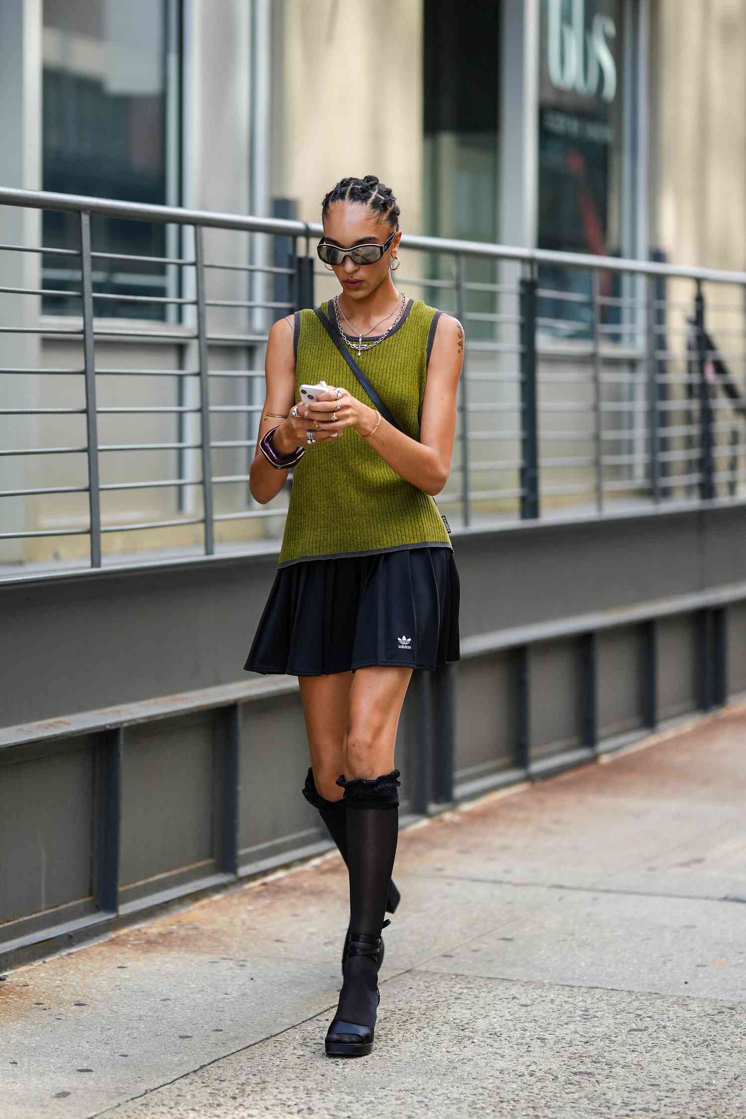How to Style a Black Sweater Vest Outfit for women