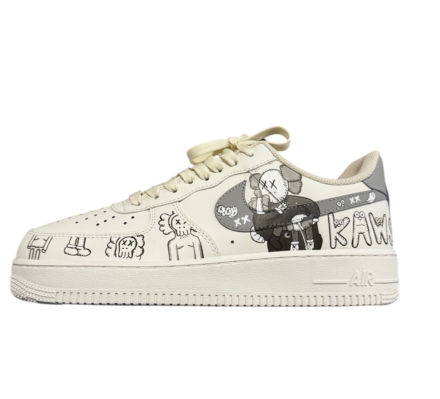 How much do custom KAWS Air Force 1 usually cost? Find out the typical price range for these designs.
