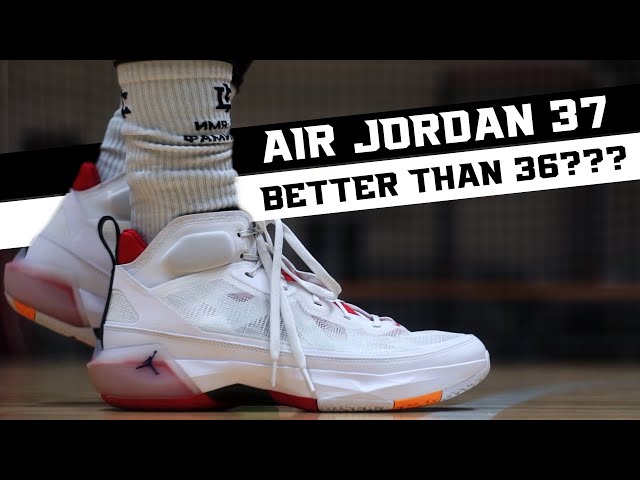 Are Jordans 37 good for playing basketball? See why hoopers are choosing this sneaker.