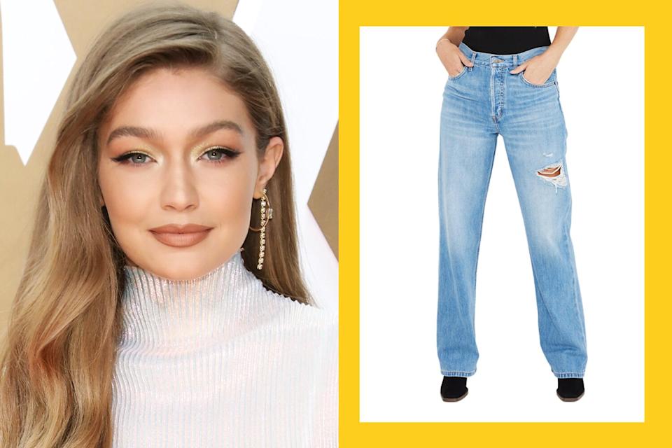 Where can you buy Gigi Hadid jeans? Find the exact denim styles the celebrity loves to wear.