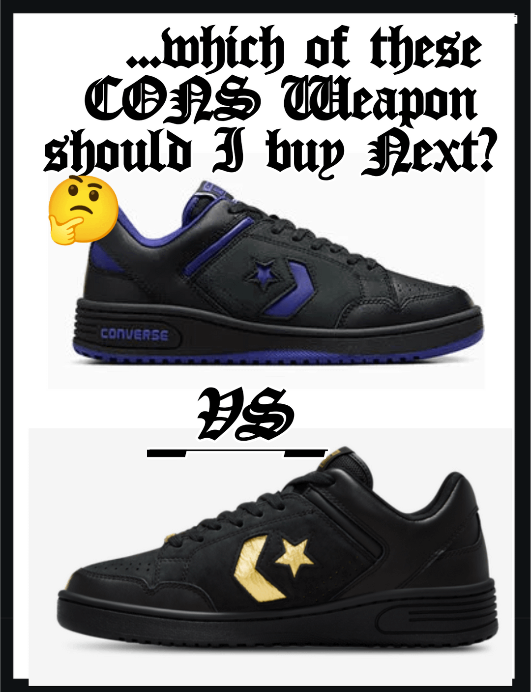 Converse Weapon 2024 vs. Other Brands: Which One Should You Pick?