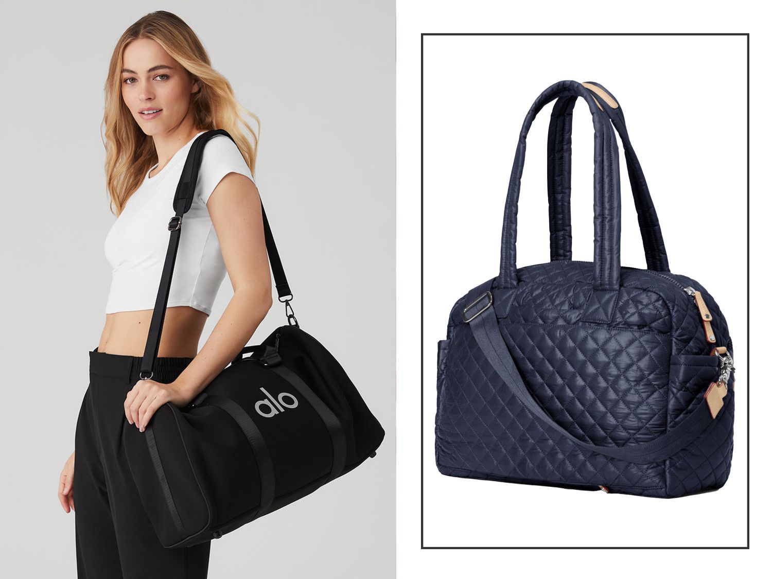 What are the best designer gym bags ladies? See our picks for chic and practical carryalls.