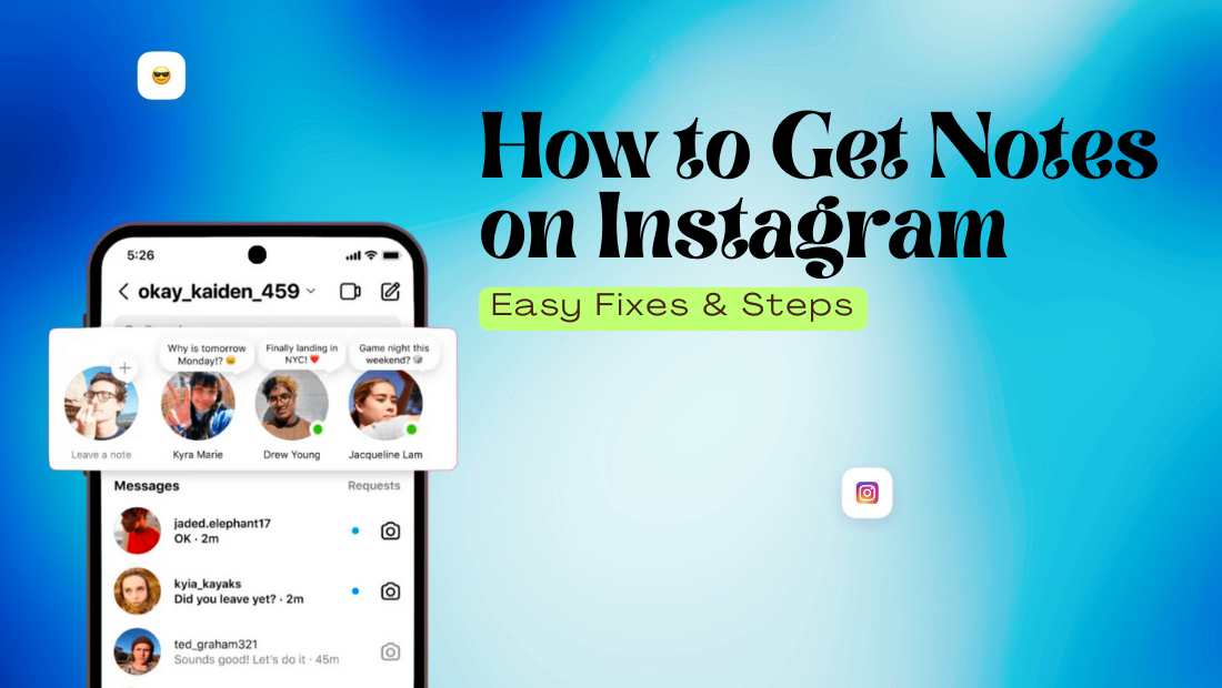 Wondering how to get my Instagram notes back? Try these easy fixes that usually work for users.