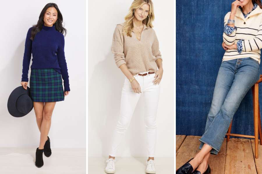 Getting the womens 80s preppy fashion look: Simple guide to essential pieces.