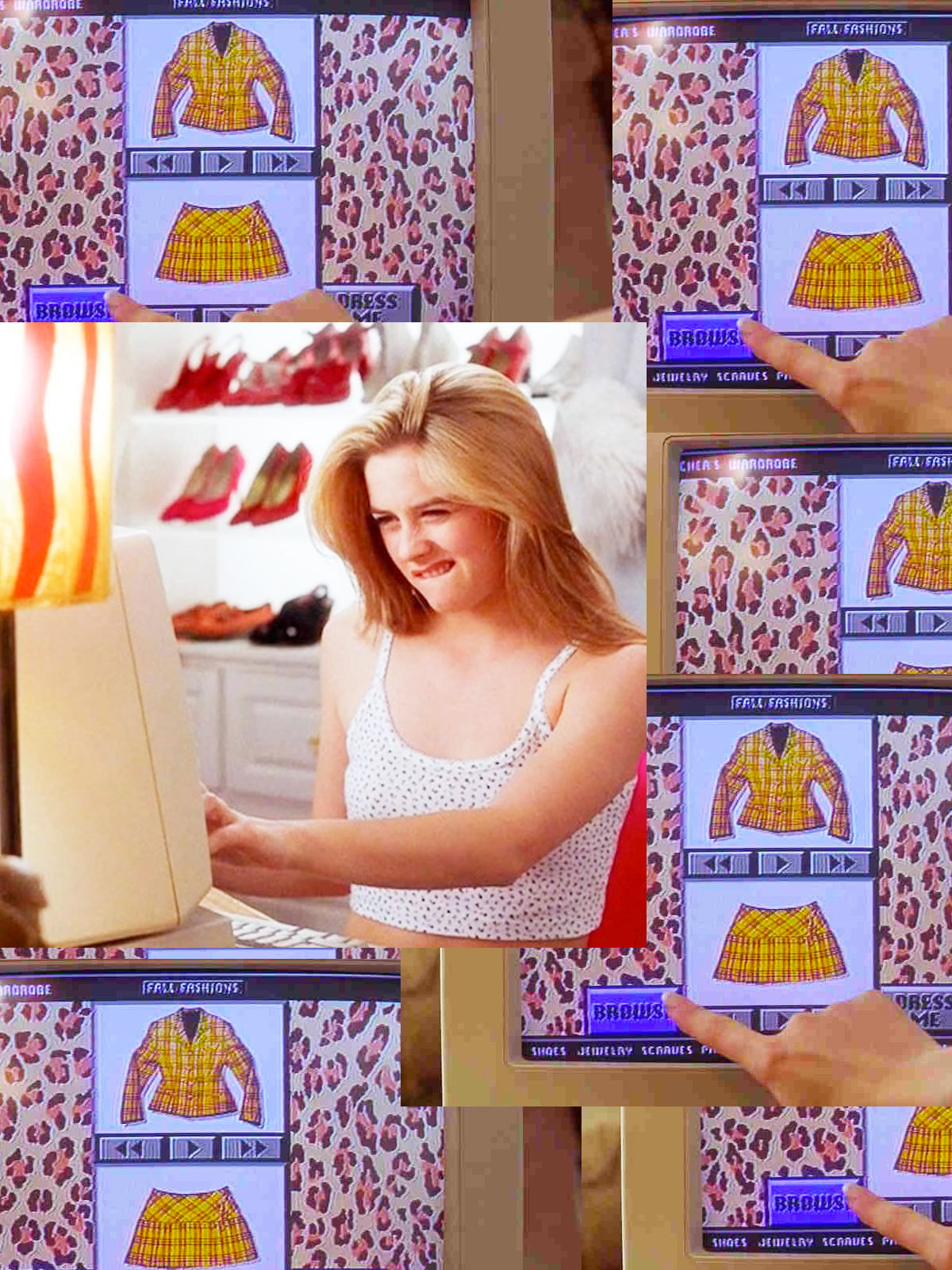 How did they film the amazing clueless closet scene? Discover the behind the scenes magic of Chers wardrobe.