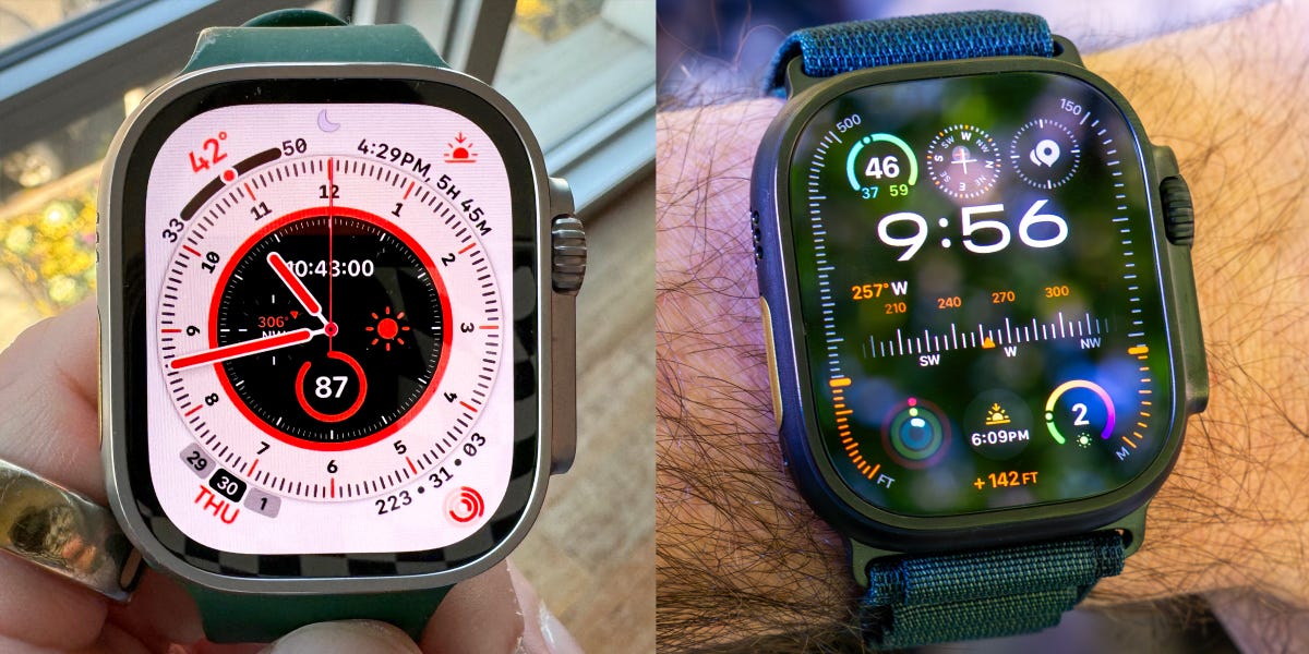 What are these Apple Watch Ultra exclusive faces? Discover unique designs only for Ultra users!