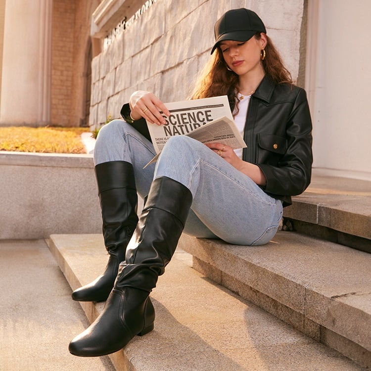 Need Outfit Ideas for Knee High Boots with Jeans? (Check Out These Simple and Stylish Looks)
