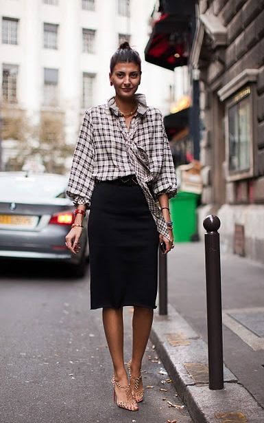 Why Wear a Pencil Skirt Oversized Shirt? It is a Trendy Combo for Effortless Style!