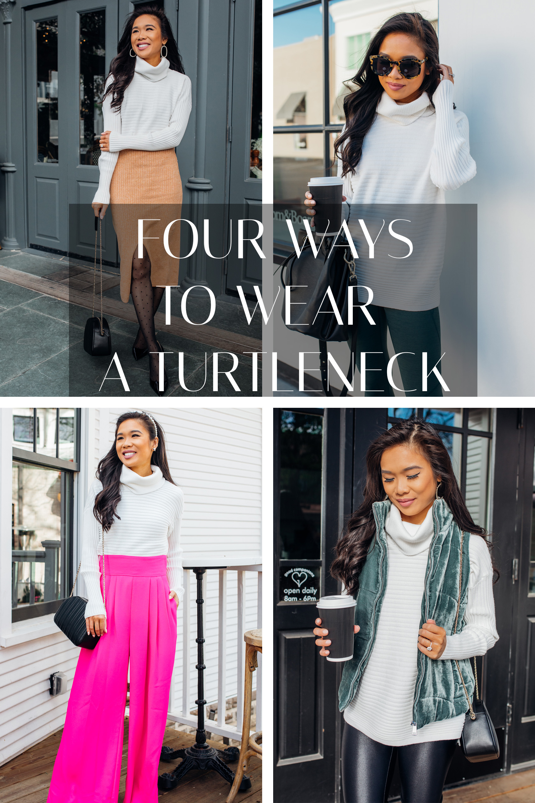 How to wear a turtleneck cape sweater? Get these easy tips for a stylish outfit today!