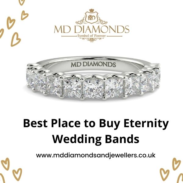 Whats the price of a diamond eternity band? Know the key things that change how much it costs.