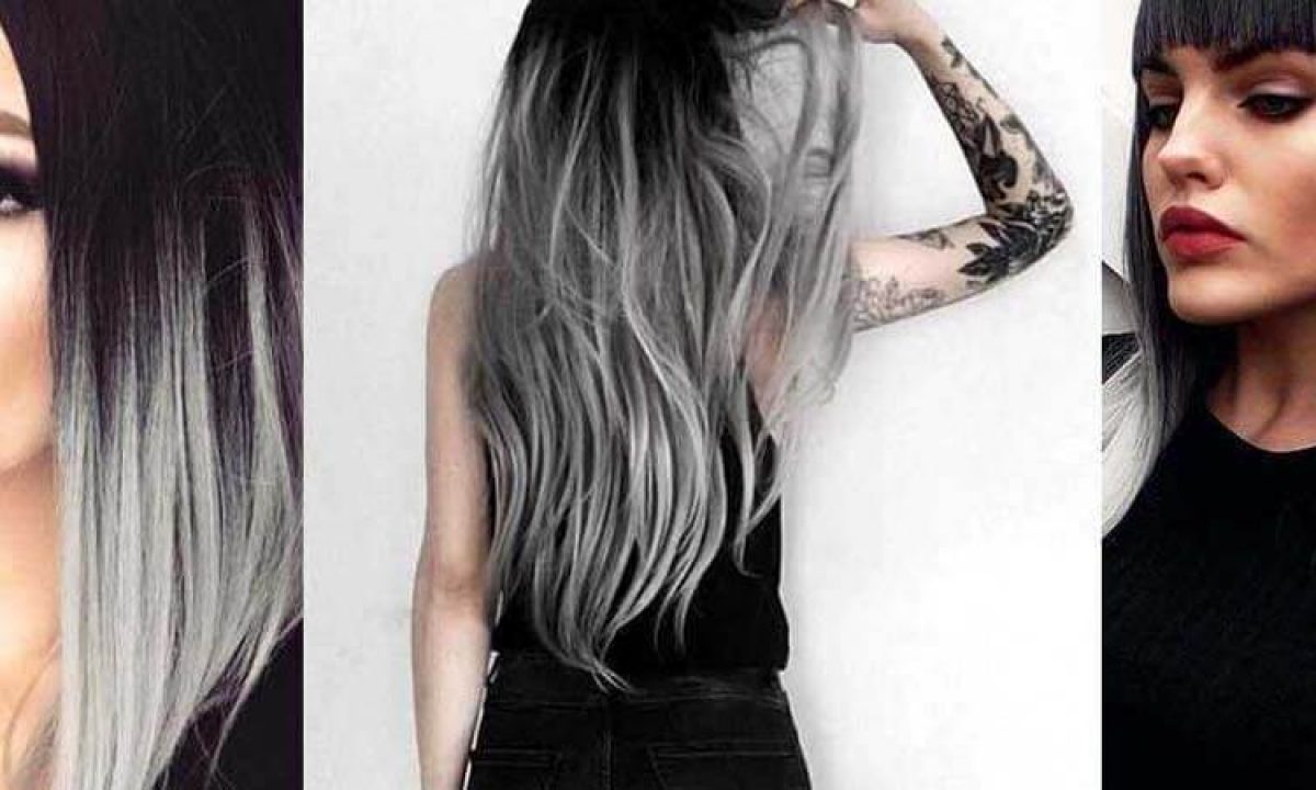 Need black and grey balayage pics (here are some awesome styles to show your stylist).