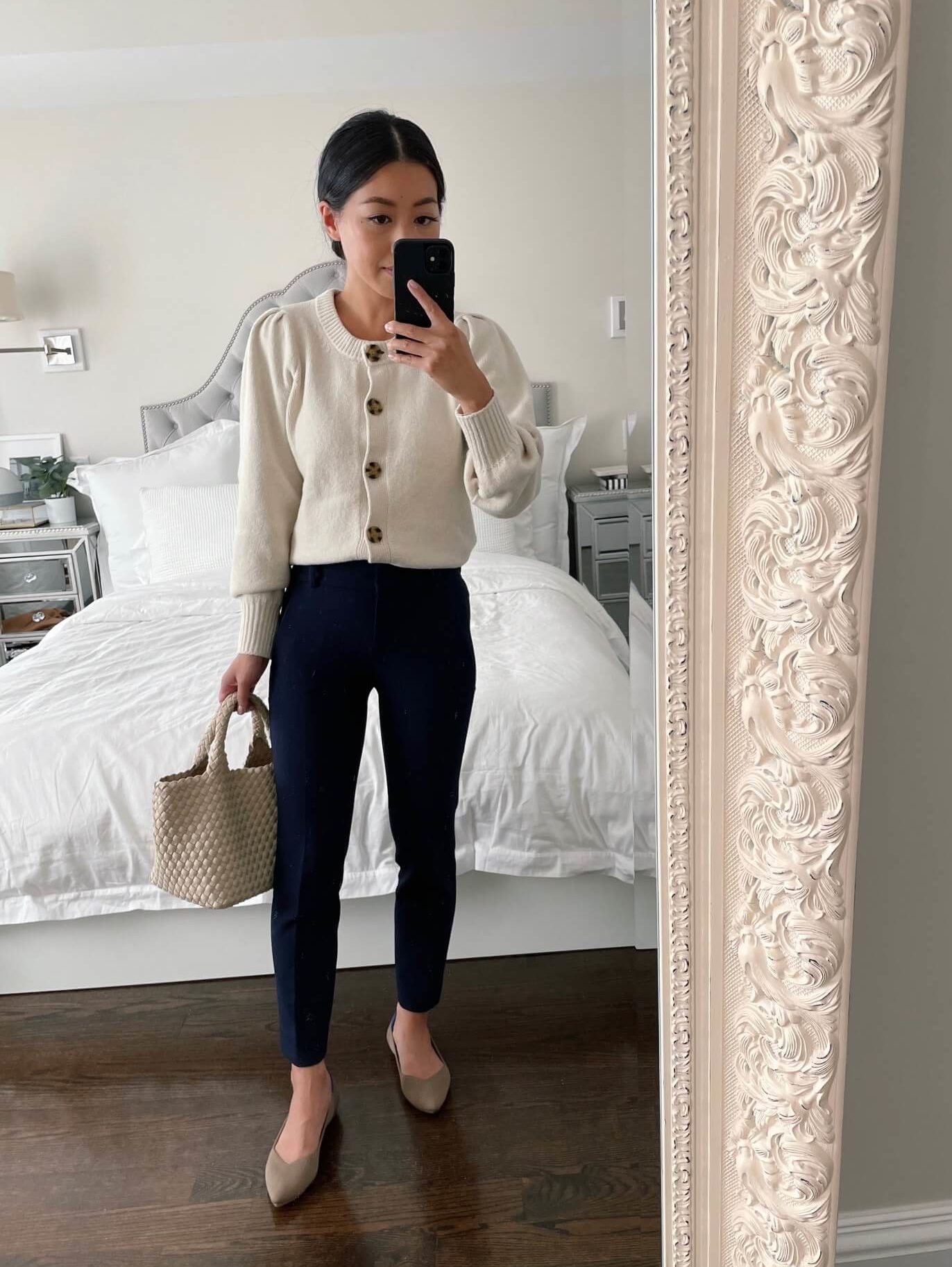 How to wear J Crew Suede Flats? Get simple ideas for a fashionable look.