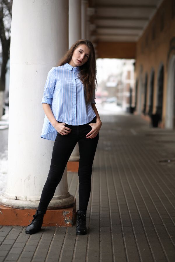 About black jeans what color shirt to try next? Check out these fashionable color choices.