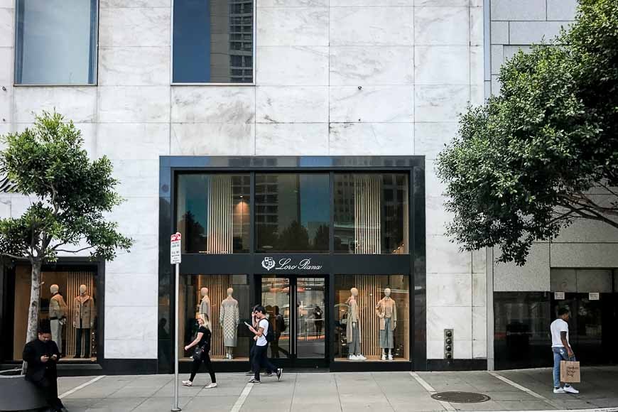 Where is the Loro Piana SF store? Find the boutique location easily in San Francisco.