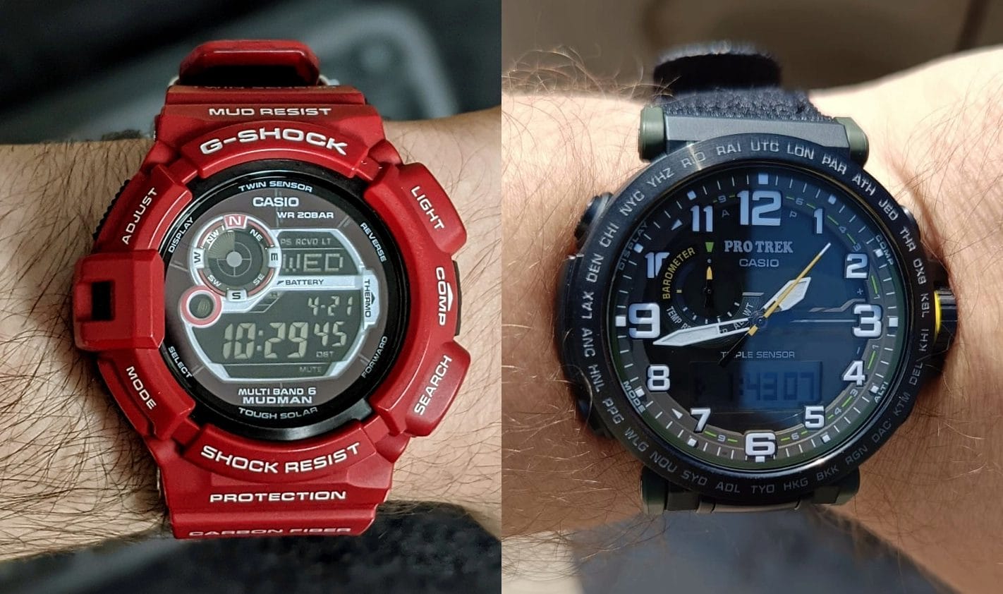 The truth is G Shock and Casio are same in that Casio makes all G-Shock watches you see.