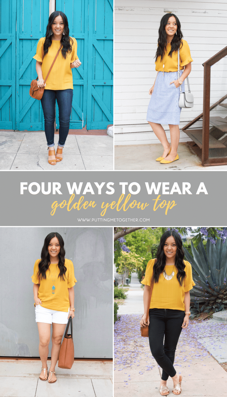 How to style your bright yellow top? Learn easy tricks to look fabulous every day!