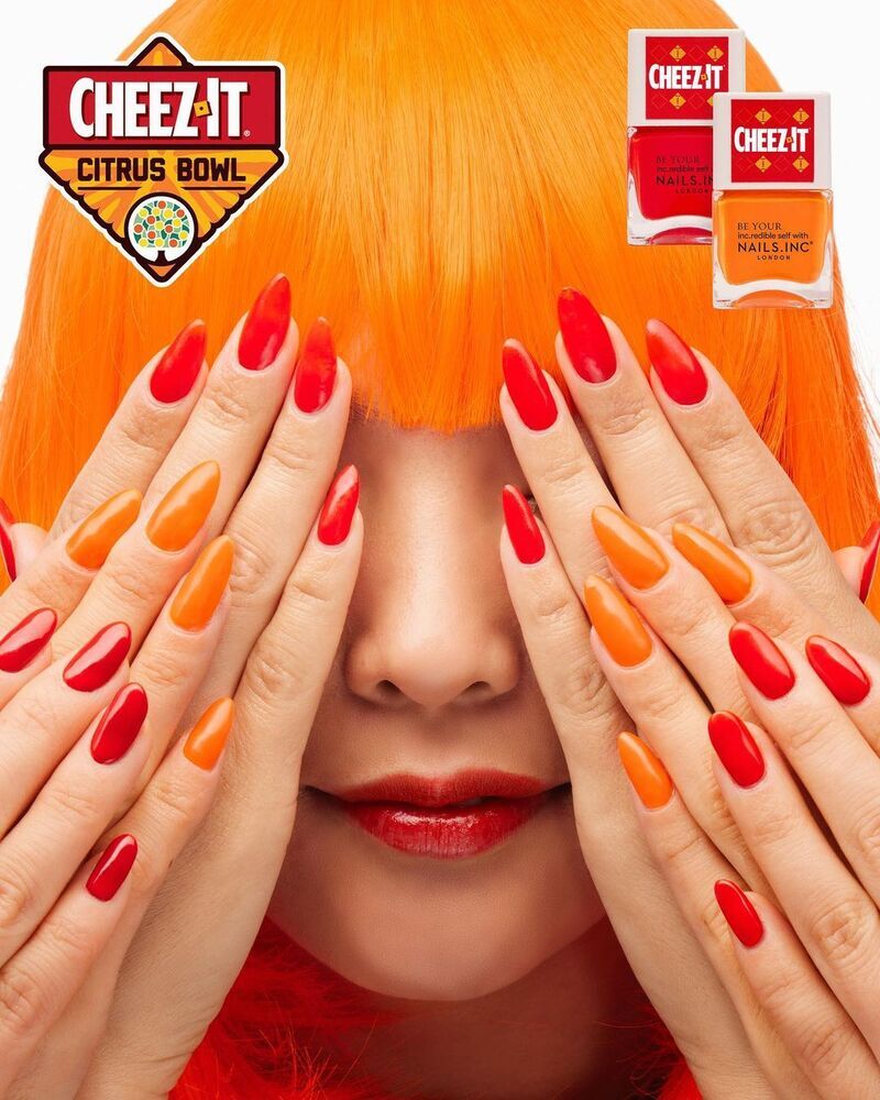 Want cheap Cheez It nail polish? (Find the best deals on this super fun, snack inspired nail color)