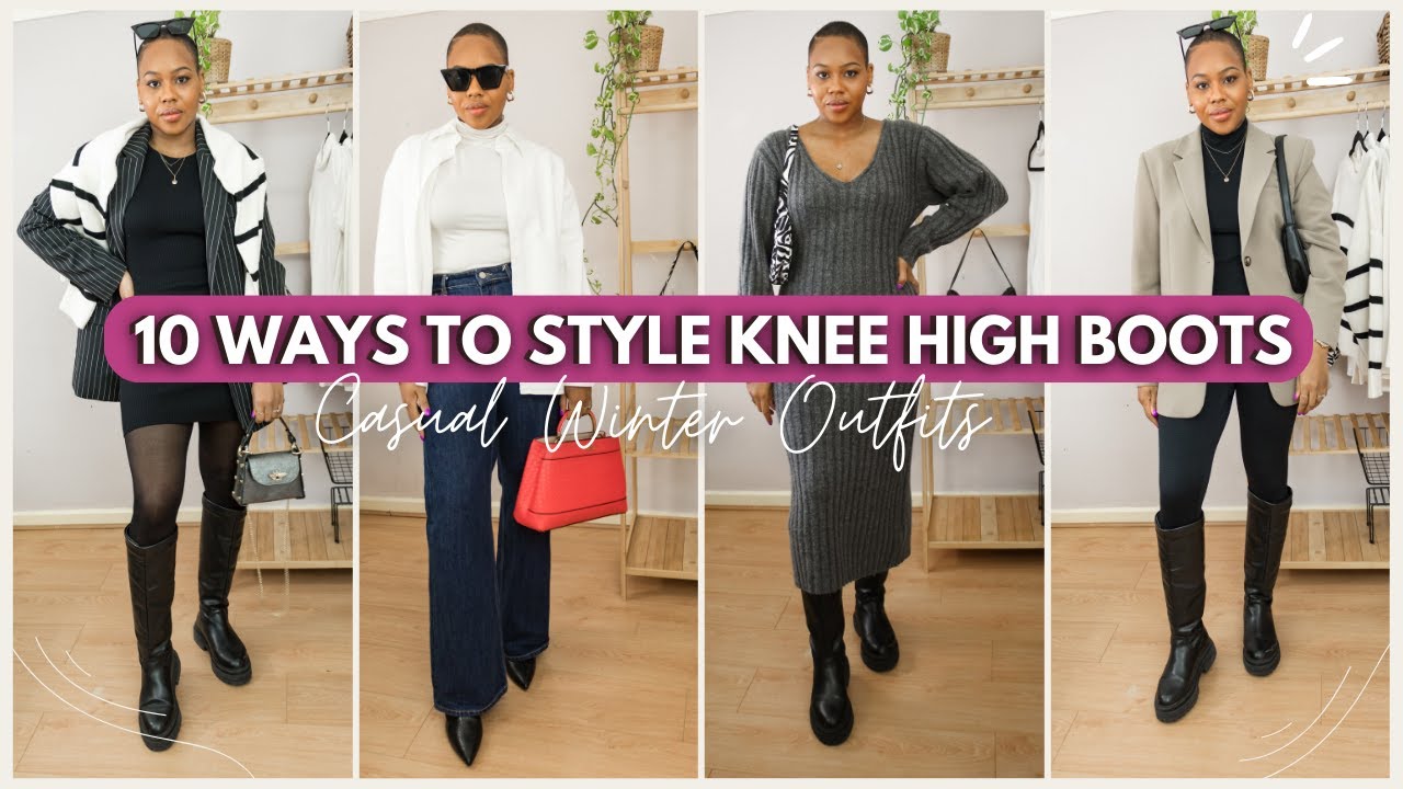 How to wear long boots style perfectly? Master these simple tricks for a really cool outfit!
