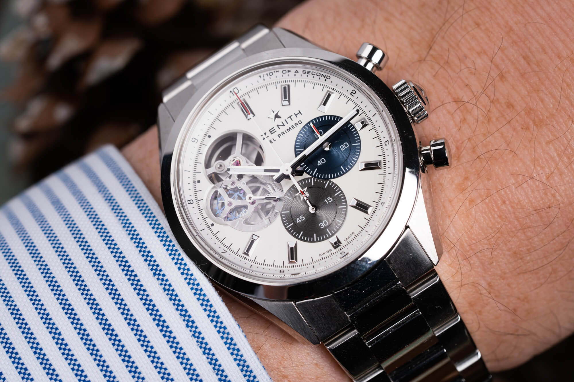 Whats the big deal with the Chronomaster Open Zenith? (It has a cool see-through dial!)