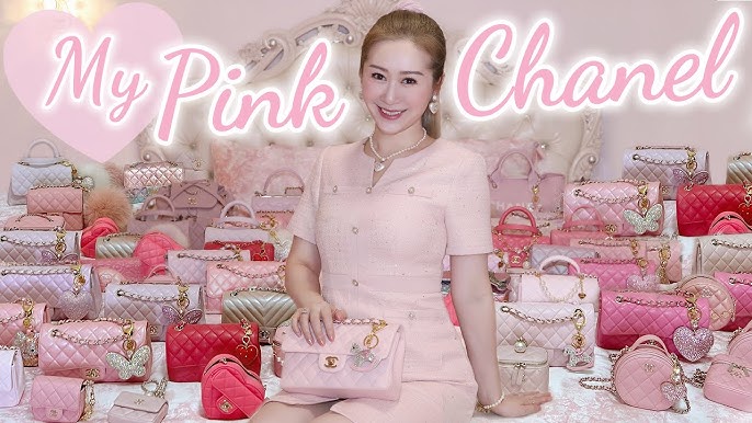 What are the top pink chanel items? See the must-have bags and cool accessories now!