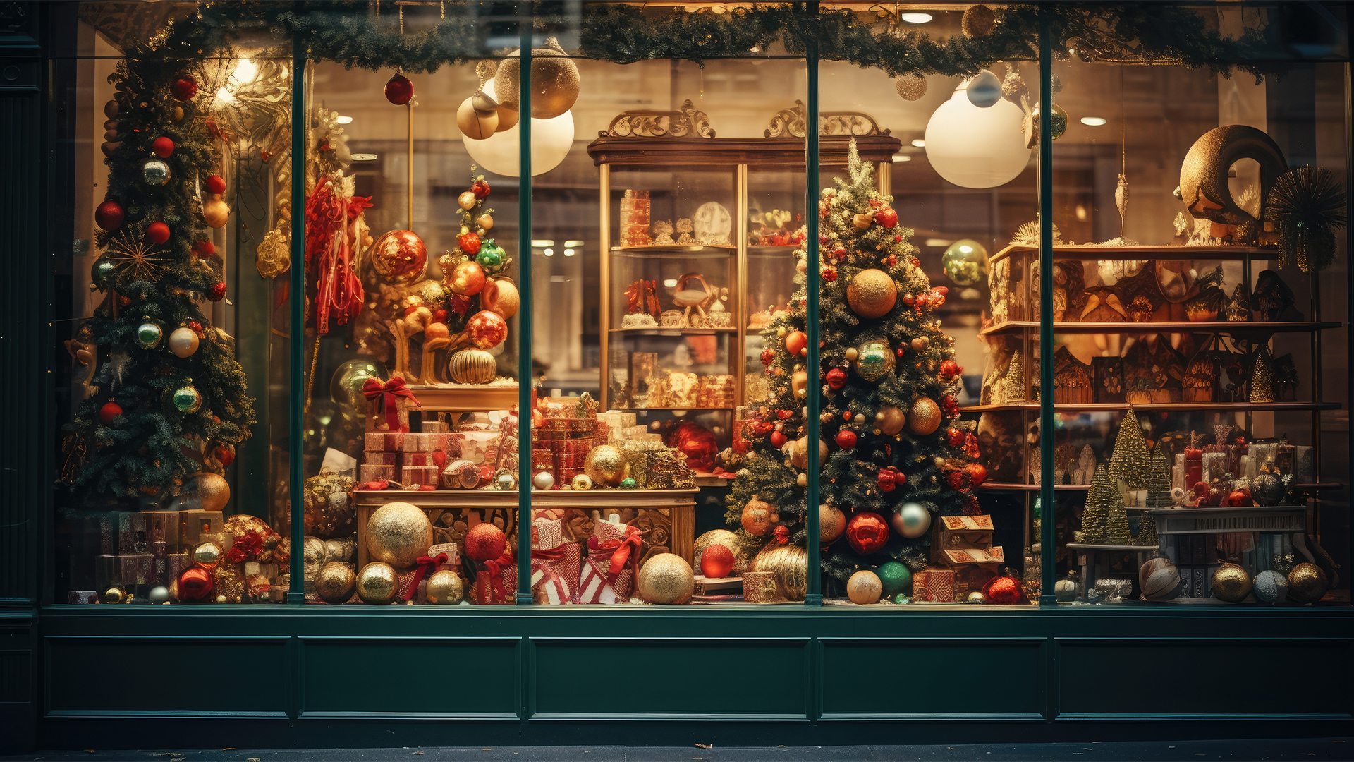 Why are christmas store windows a must-do? They bring in more people and create pure holiday joy.