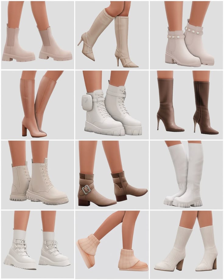 What are the top sims 4 boots for my Sims? Check out our list of must-have trendy styles!
