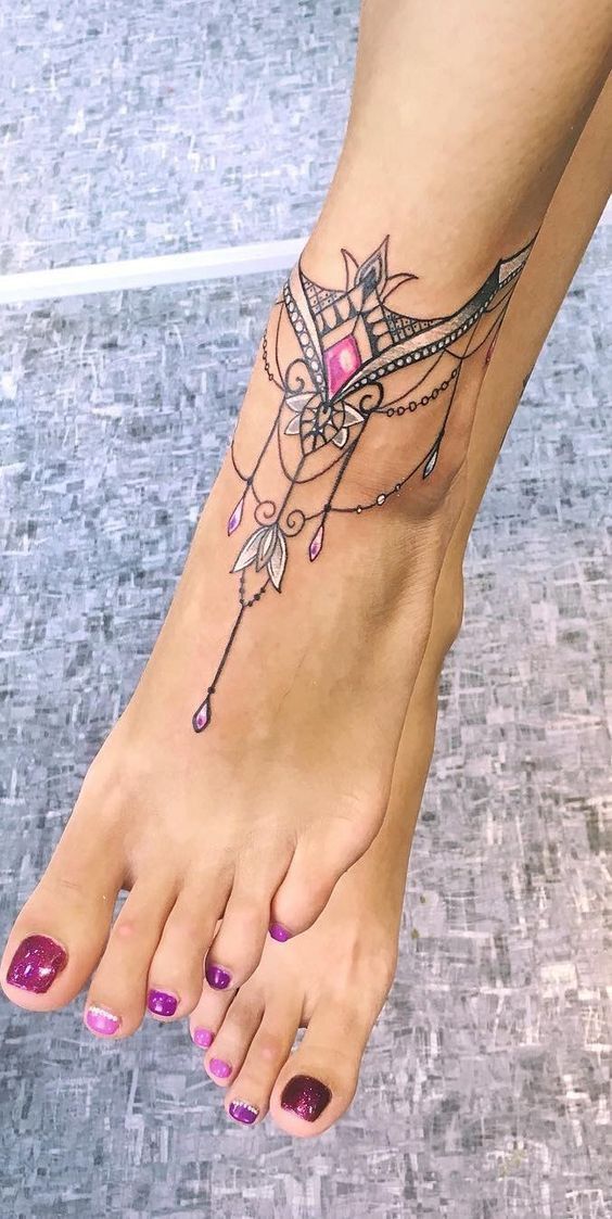 Popular tattoos feet ankles ideas? See why ankle tattoos are trendy right now.