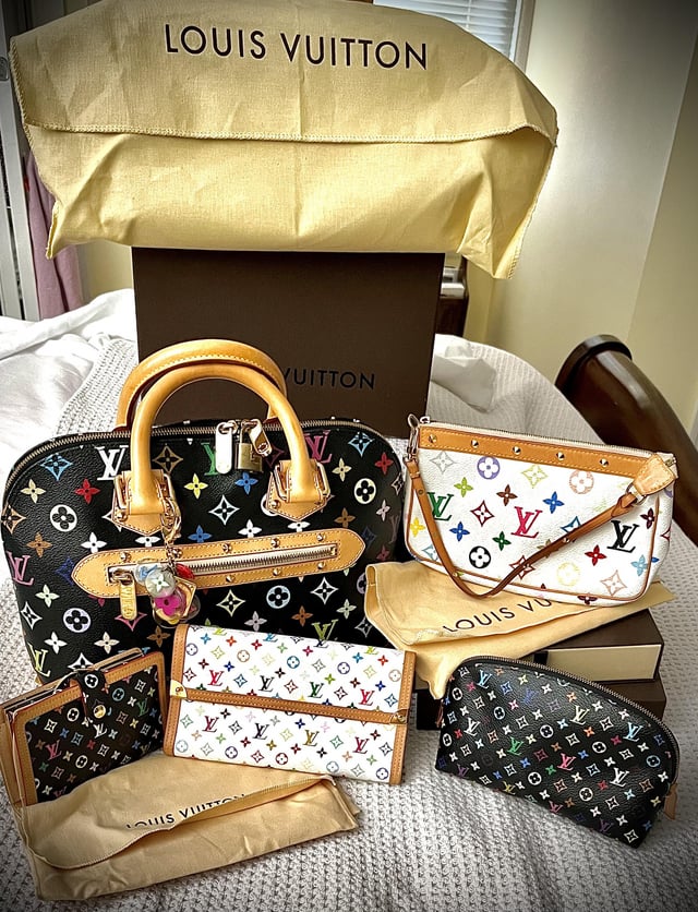 How do you care for vintage Takashi Murakami Louis Vuitton bags? Keep your amazing designer bag looking new for longer.
